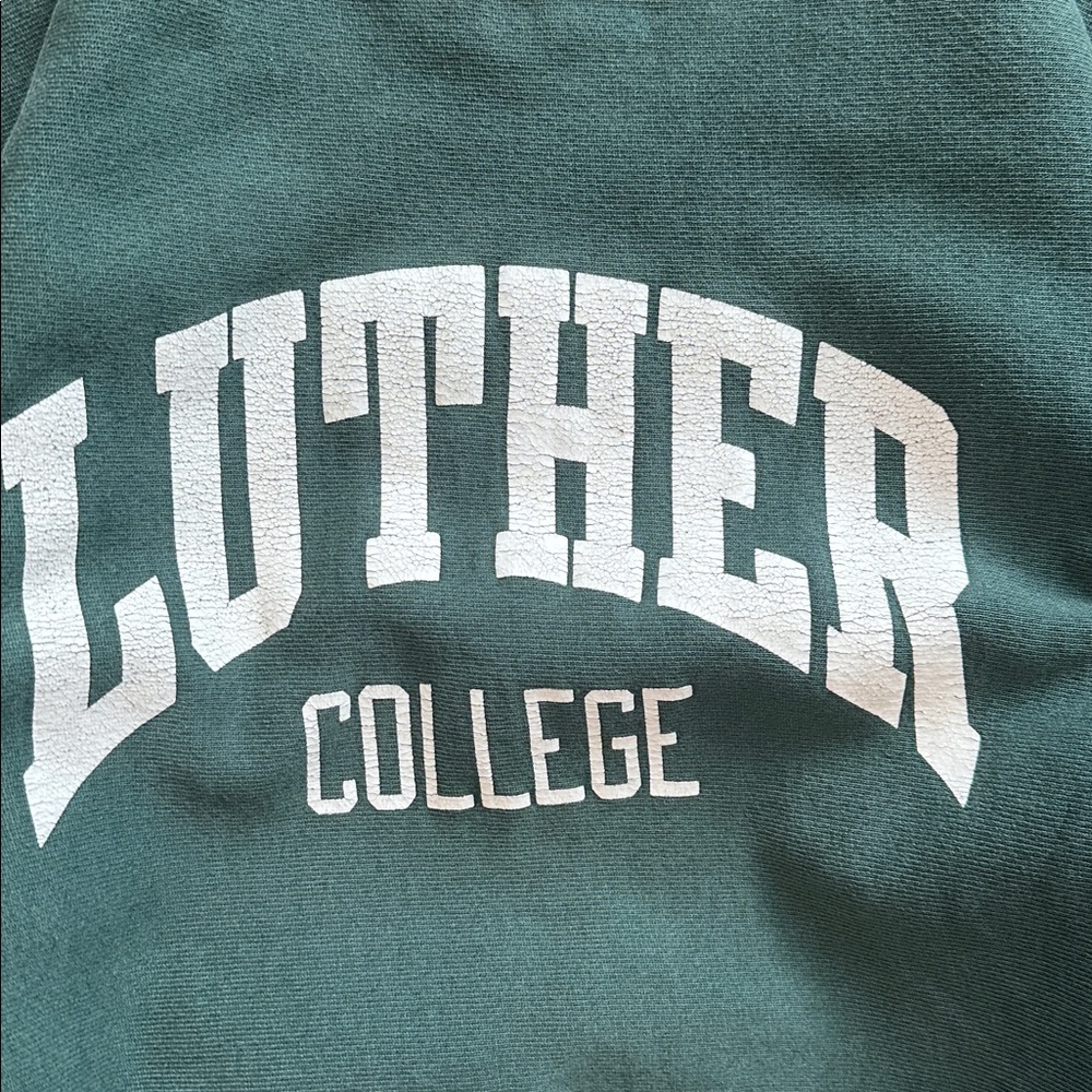 Vtg Champion Luther College reverse weave sweatshirt - Picture 2 of 5
